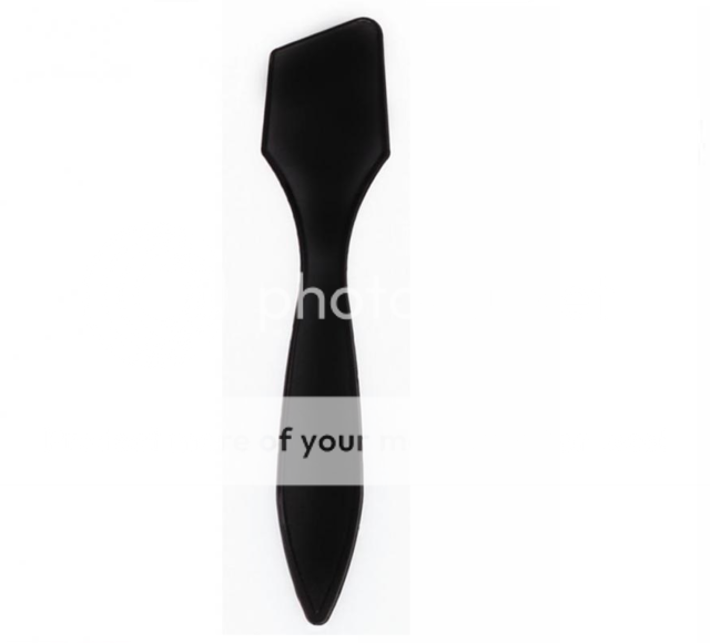 Mini Cosmetic Spatula Small Plastic Angled Disposable Makeup Applicator